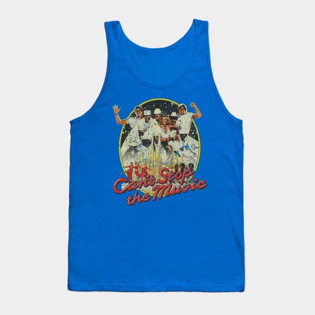 Can’t Stop the Music 1980 Tank Top by JCD666